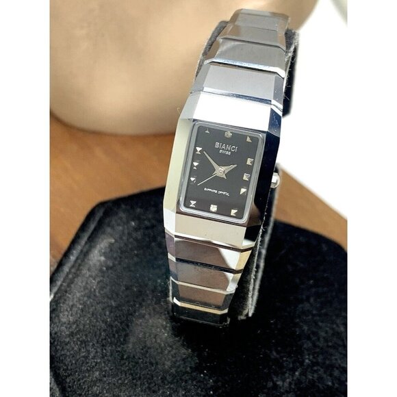 Roberto Bianci Women's Watch RB16963 Classico Quartz Black Dial Tungsten 18mm - Picture 1 of 13